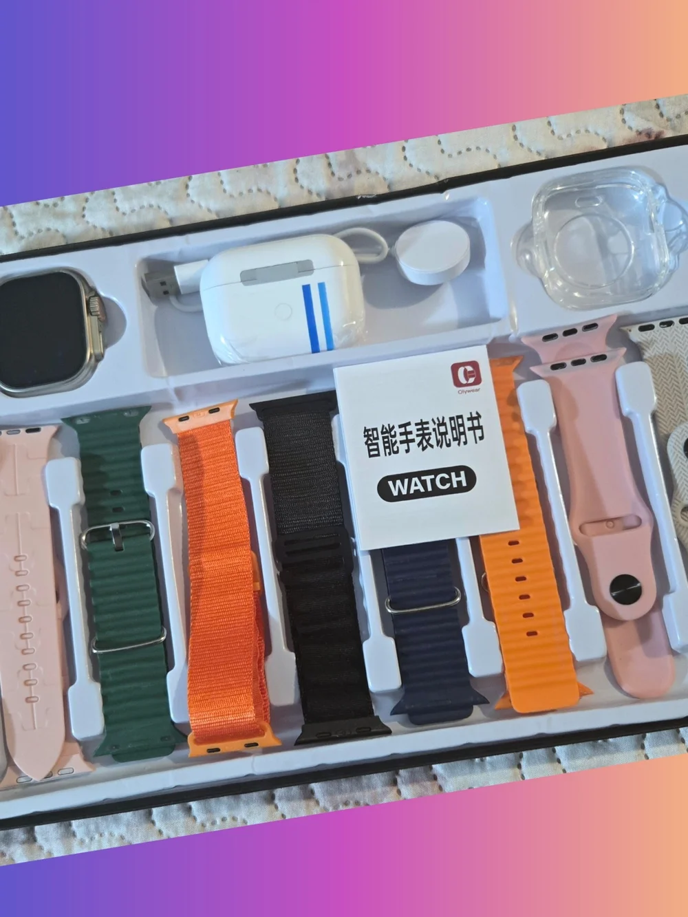 Okpu Smartwatch with Earbuds And 8 Band Plus